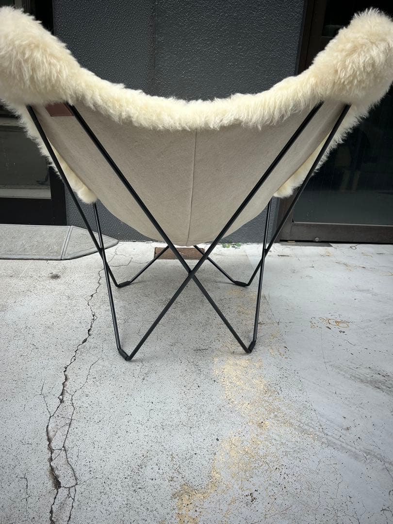 climax***断捨離中様 専用 バタフライチェア シープスキン cuero