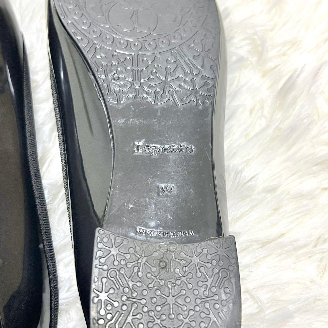 ✨未使用級✨ repetto サンドリオン バレエシューズ 黒 24.5cm