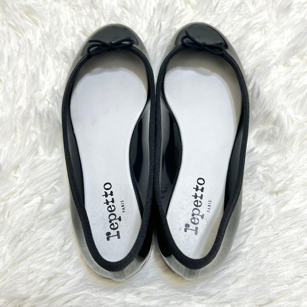 ✨未使用級✨ repetto サンドリオン バレエシューズ 黒 24.5cm