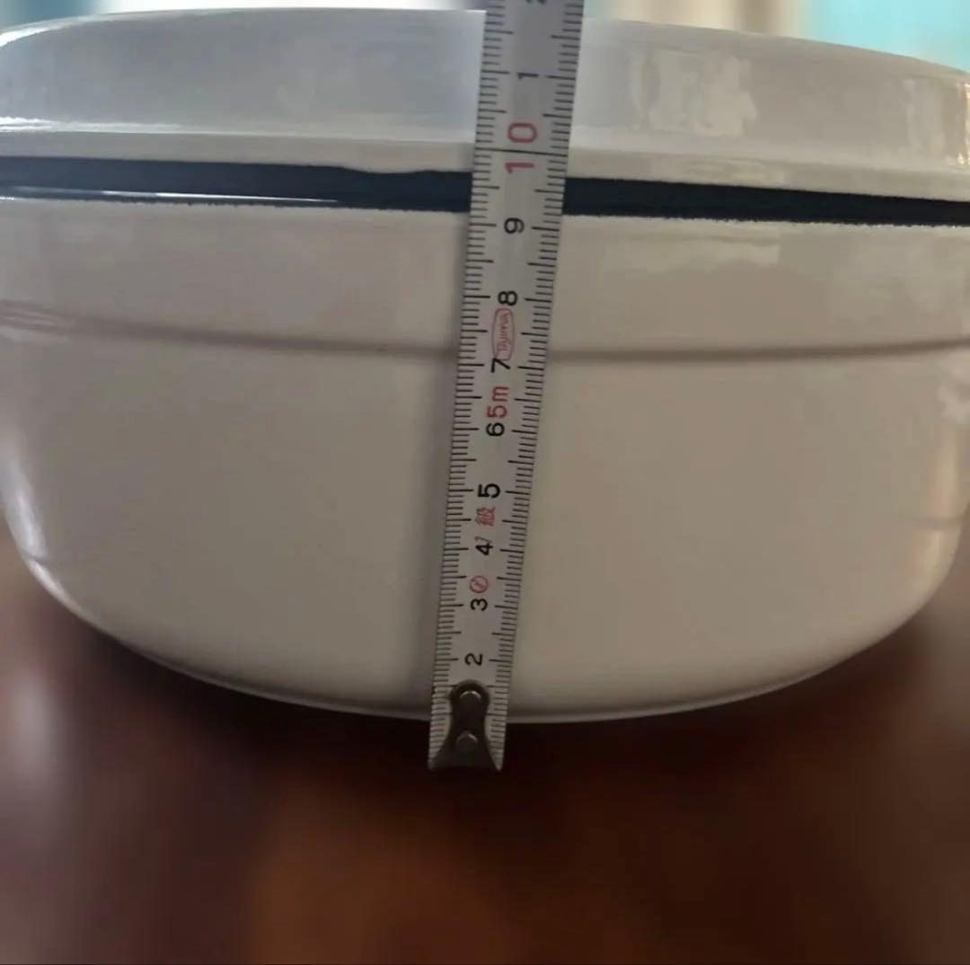 STAUB ラ・ココット 26cm ホワイト 3.8L 最終値下げ