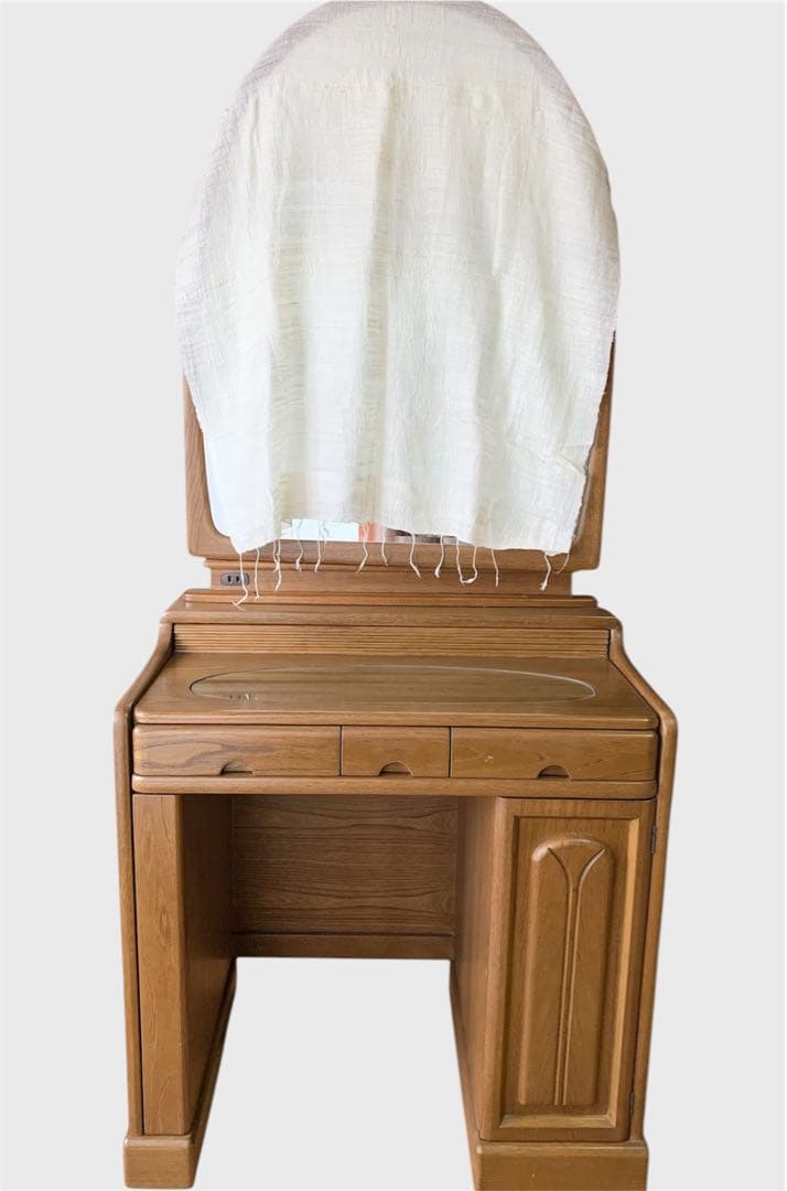 木製 クラシックスタイル ドレッサー 鏡台　椅子別売り クラシック木製ドレッサー椅子 - メルカリ