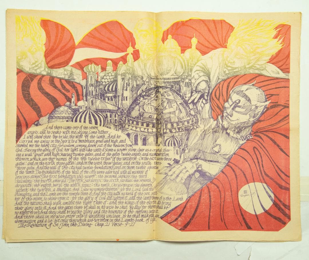 san francisco oracle hippie 新聞紙 アングラ 希少 - メルカリ