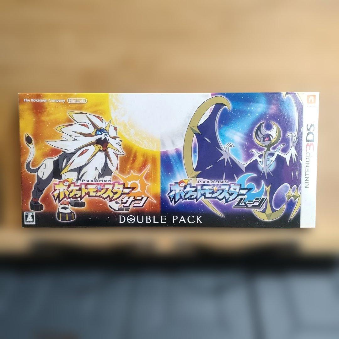 【新品未開封】3DS ポケットモンスター サン・ムーン ダブルパック Amazon.co.jp: ポケットモンスター サン・ムーン ダブルパック- 3DS