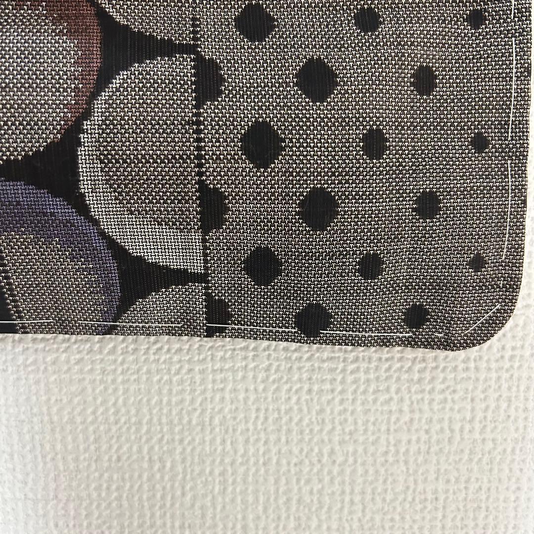 値下げ 】 未使用品 オシャレな水玉柄 本場泥大島紬 着物スキ倶楽部