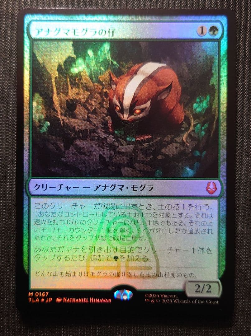 mtg 超高騰中 日本語版 FOIL アナグマモグラの仔 tla - メルカリ