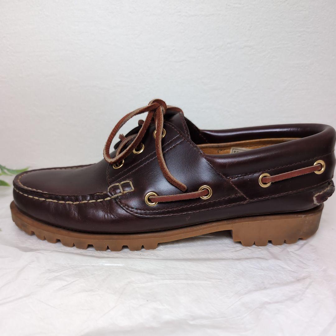 美品】REGAL リーガル 3eye JE38 デッキシューズ レザー 25 極美品