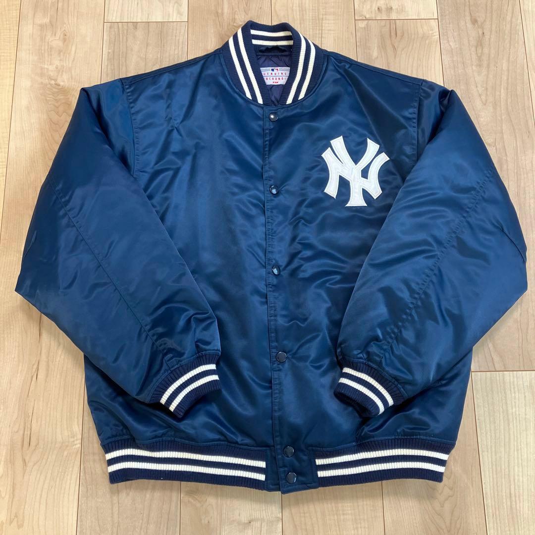 ニューヨーク・ヤンキース スタジャン ネイビー 中古・古着通販】NEW YORK YANKEES (ニューヨークヤンキース