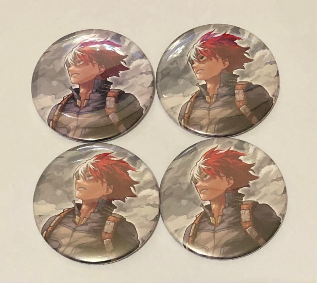 ︎︎⟡ヒロアカ 原画展 缶バッジ 轟焦凍 - メルカリ