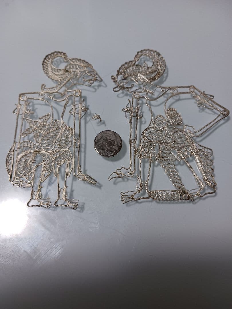 バリ島　銀線細工　ワヤンクリ　28.71g