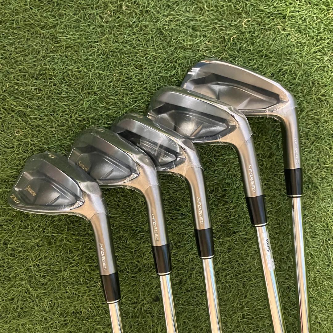 新品・限定】スリクソン ZXi7 ブラッククロム2024 アイアン5本セット