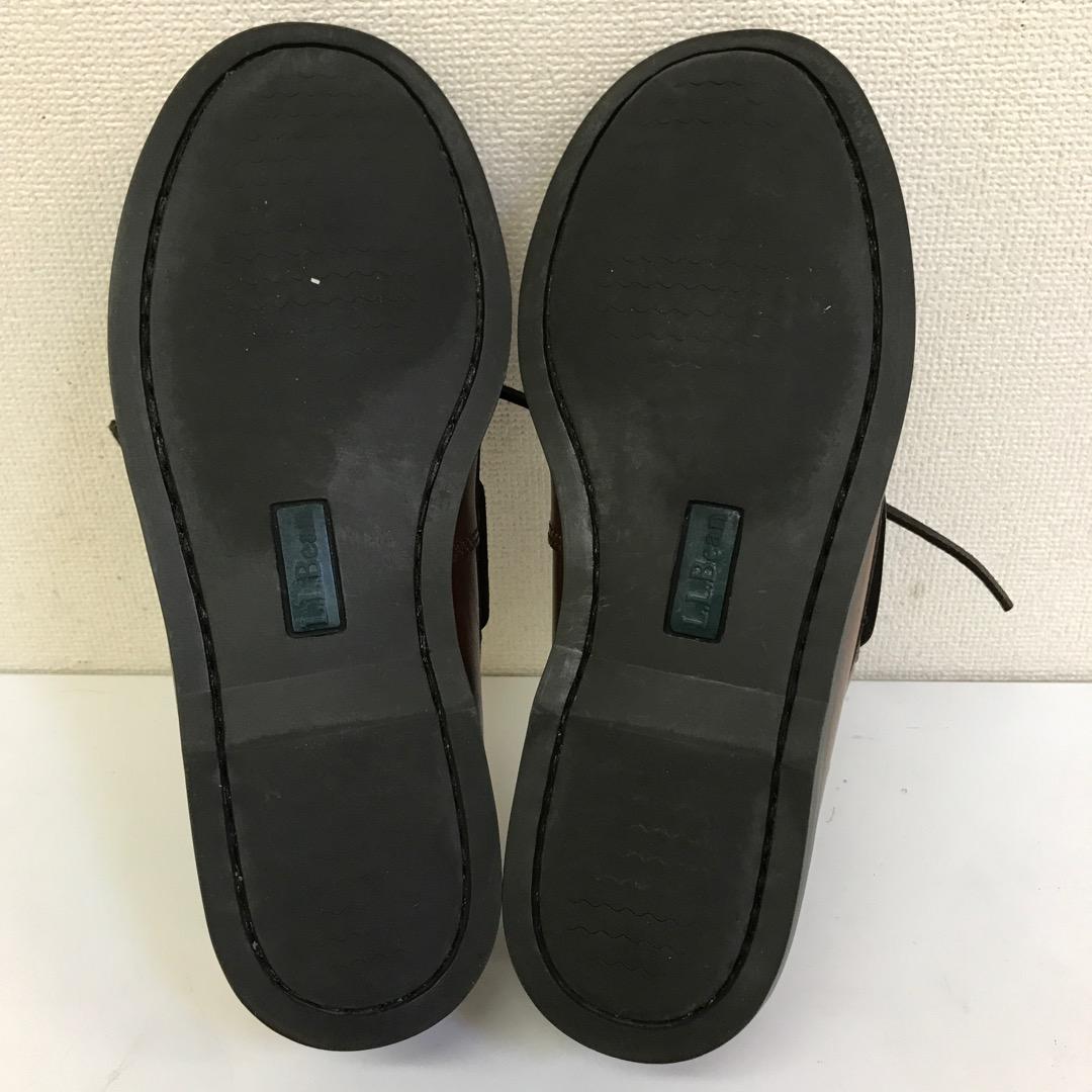 未使用 L.L.Bean カスコベイボートモック デッキシューズ 7h D幅