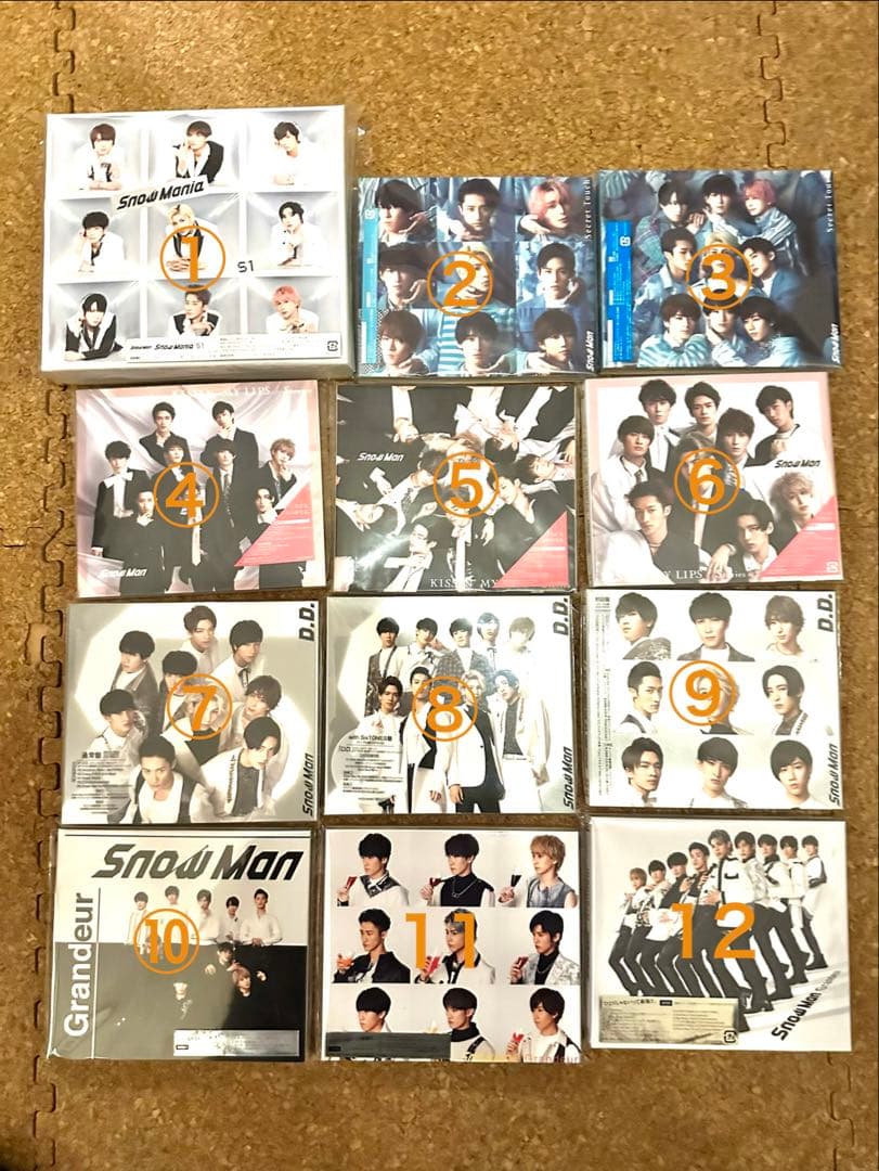 【要事前連絡必須】 Man CD まとめ、単品ご希望受け付けます全12枚