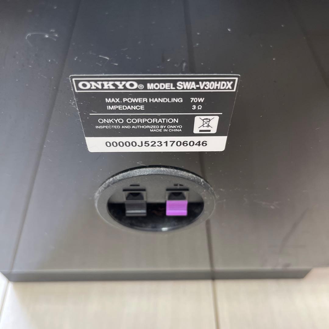 最終値引き　ONKYO SA-205HDX ホームシアターセット　5.1ch