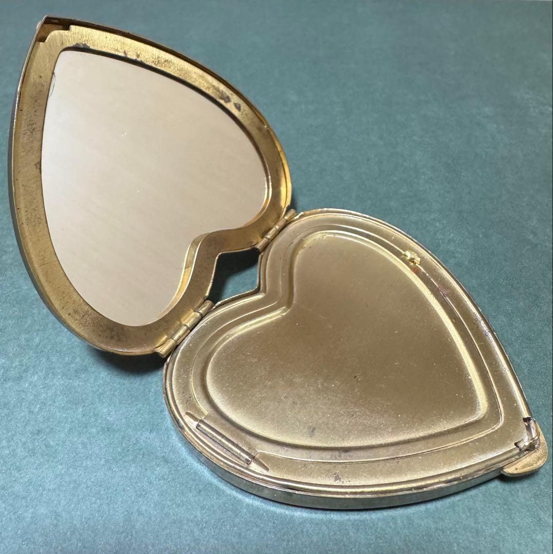 米軍 実物 SWEETHEART JEWELRY パウダーミラー コンパクト - メルカリ