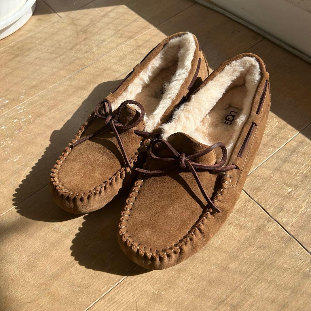 UGG モカシン DAKOTAダコタ ブラウン セール】UGG DAKOTA アグ ダコタ モカシン スリッポン（モカシン