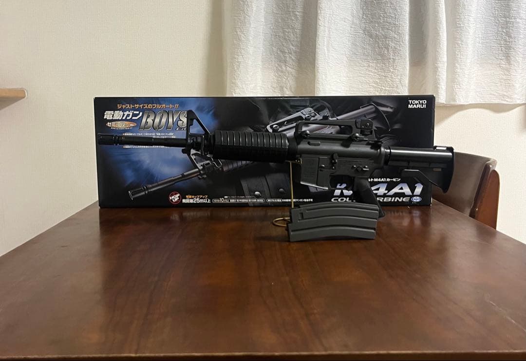 美品　東京マルイ カスタム品　M4A1 ボーイズ　金属ピニオンギア　サバゲー コルト M4A1カービン - 電動ガンBOYs | 東京マルイ エアソフトガン情報