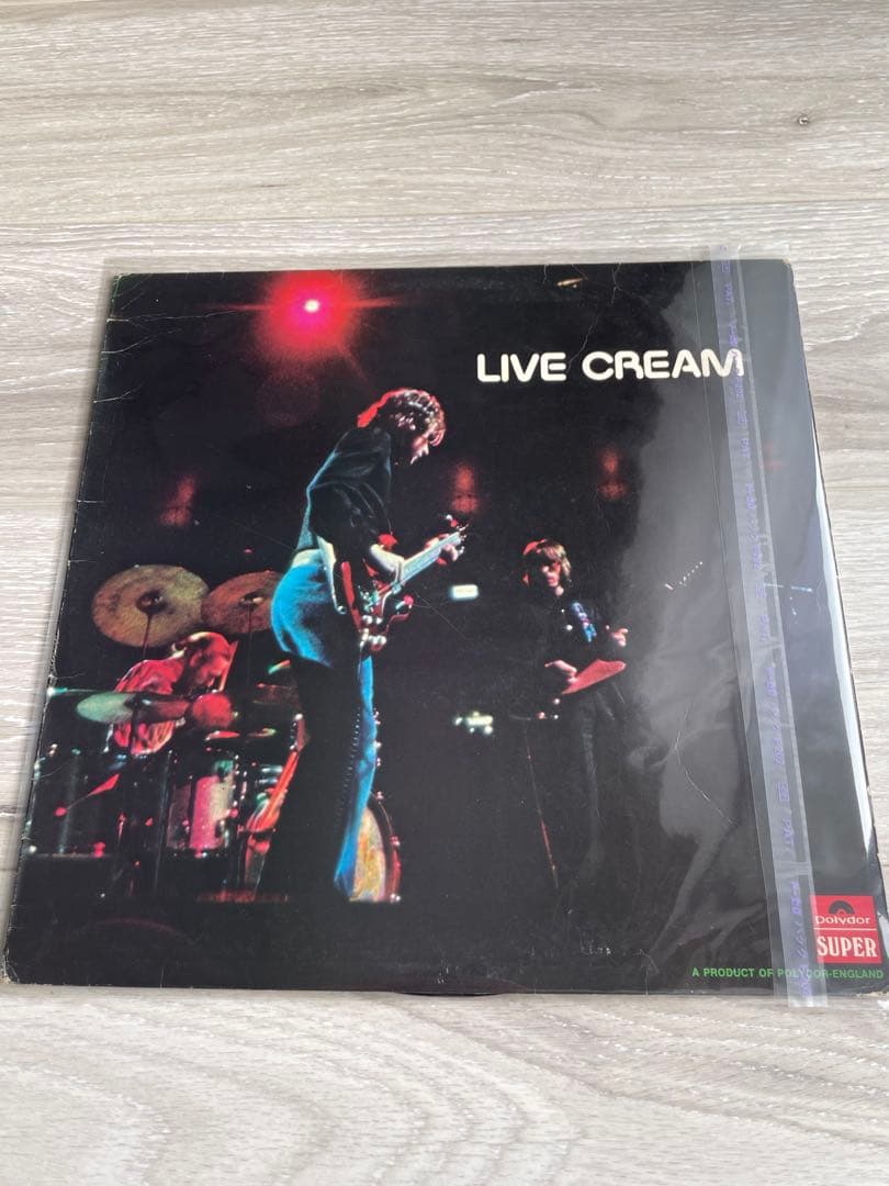 Cream LIVE CREAM LP UK オリジナル Amazon.com: Live Cream [LP]: CDs & Vinyl