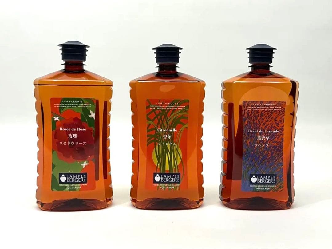 ミルキー★ランプベルジェ・オイル　ラベンダー　シトロネル　ロゼドゥローズ ランプベルジェ アロマオイル ラベンダー 1000ml【A1295】正規品