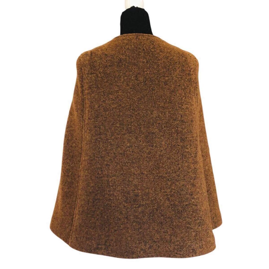 MASON´S⭐️メイソンズ ウール ケープ コート ブラウン サイズ40