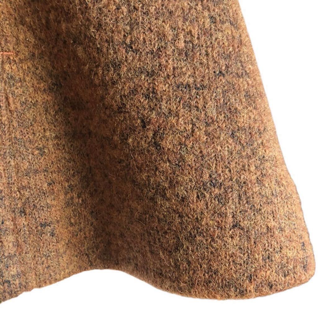 MASON´S⭐️メイソンズ ウール ケープ コート ブラウン サイズ40