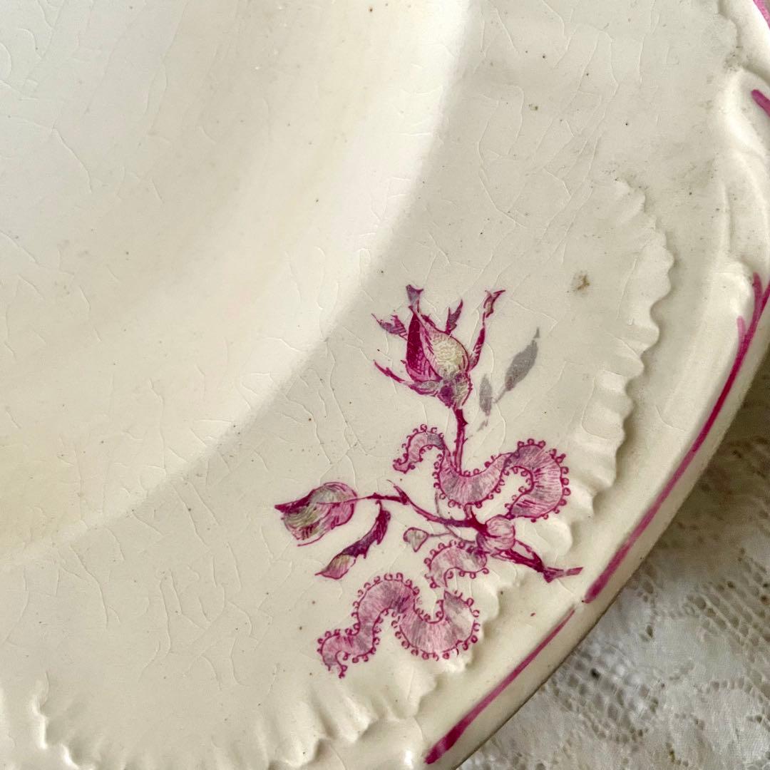 ぐ*る様 【希少レア美品】ジアン ヴェルサイユプレート ローズリボン