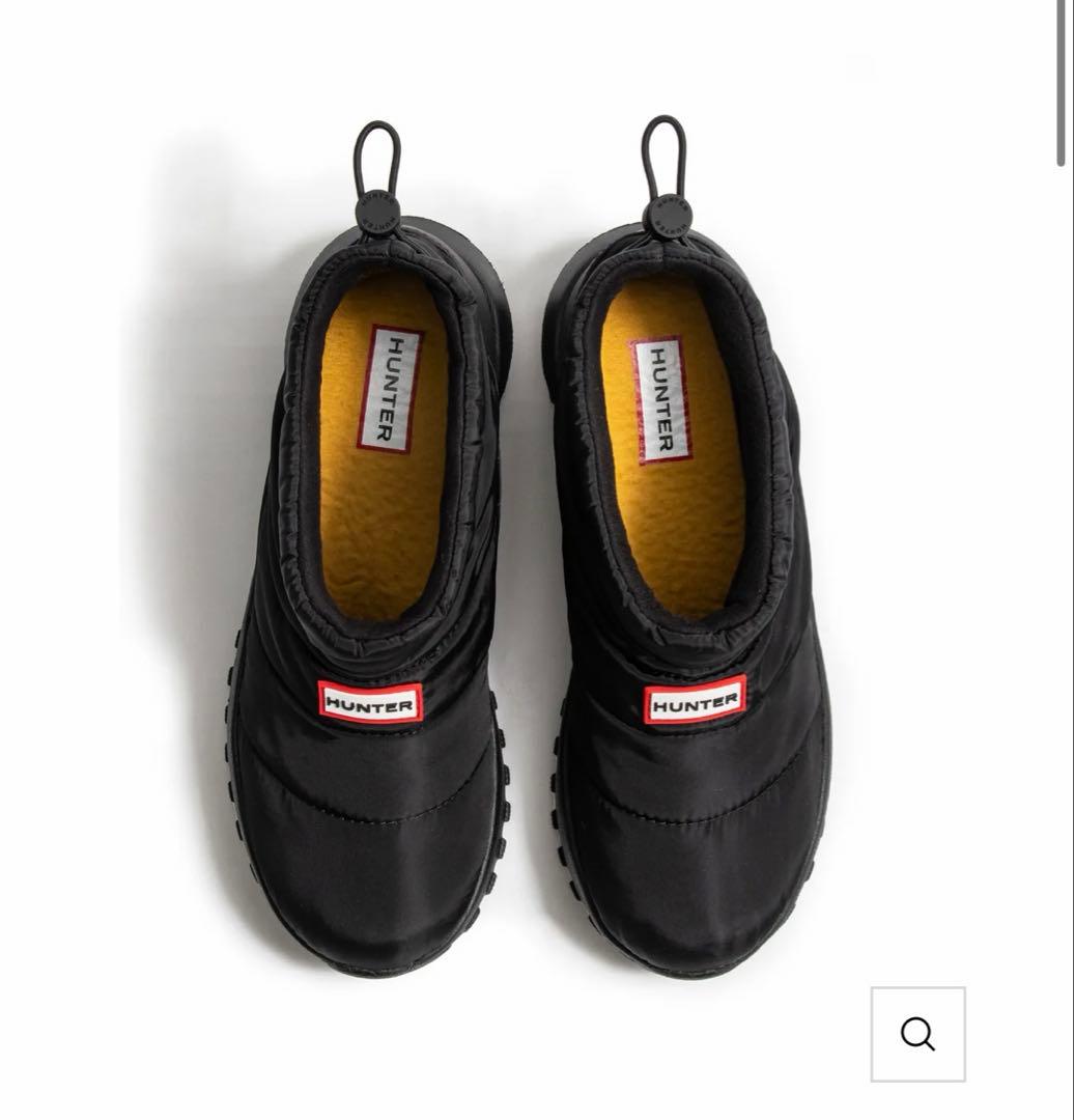 新品✨HUNTERユニセックス パフド トラベル フロー トレーナー ブラック ユニセックス パフド トラベル フロー トレーナー - ブラック