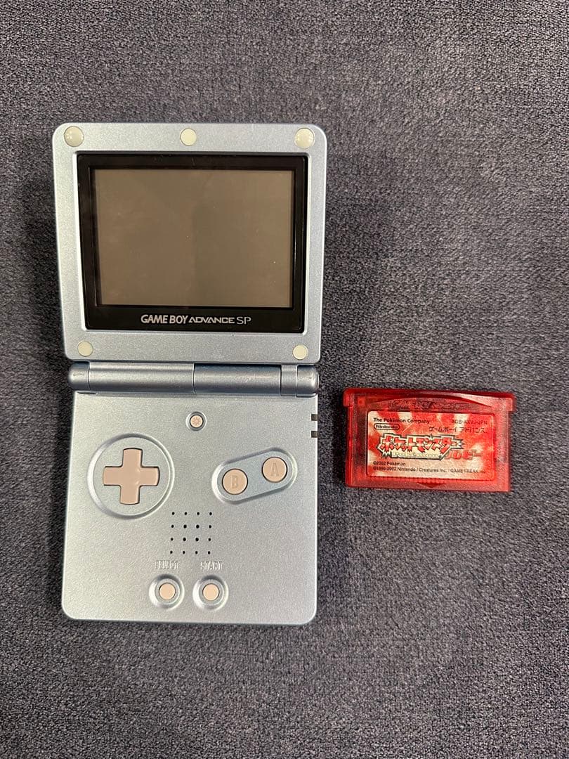 動作確認済】ゲームボーイアドバンス SP ➕ポケットモンスタールビー