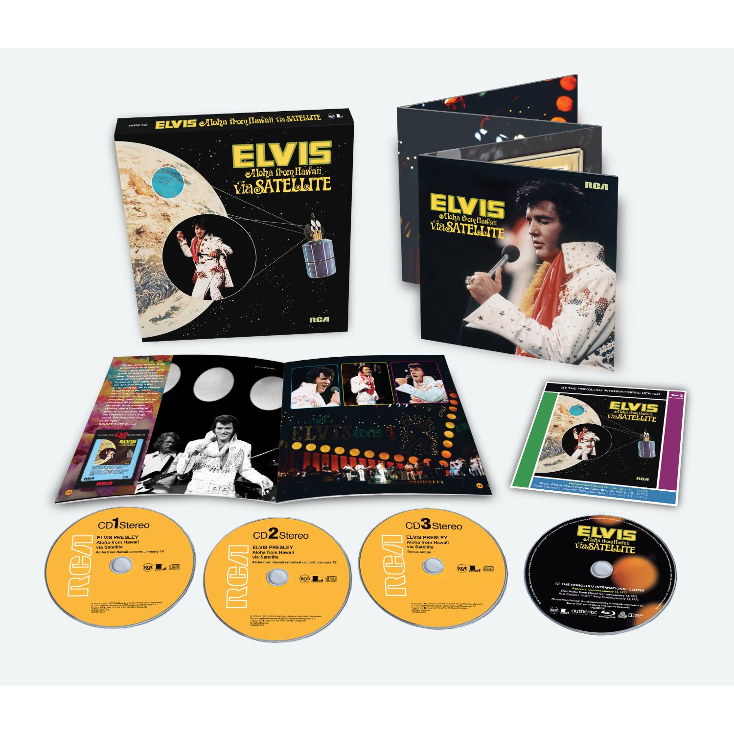 Elvis Aloha From Hawaii Via Satellite 3 CD/Blu-ray Box Set | Shop