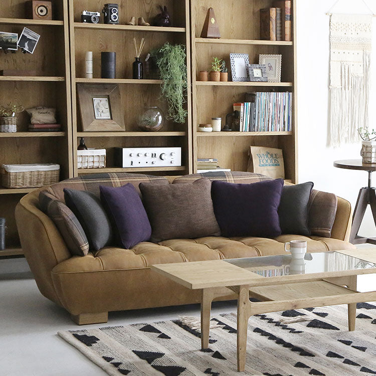 オピアムソファ 2.5人掛け L-1キャメル | 家具・インテリア通販サイト