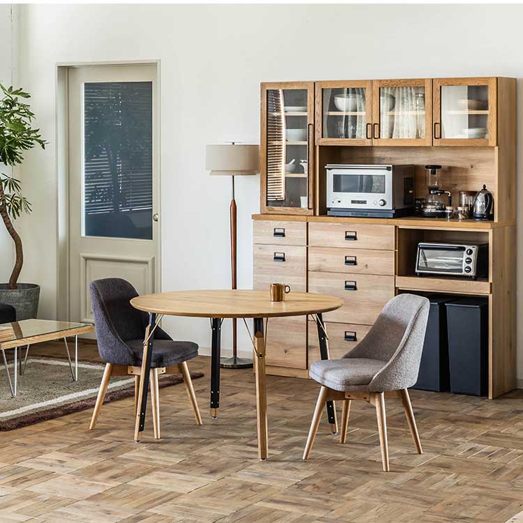 丸]ミース ダイニングテーブル | 家具・インテリア通販サイト CRASH