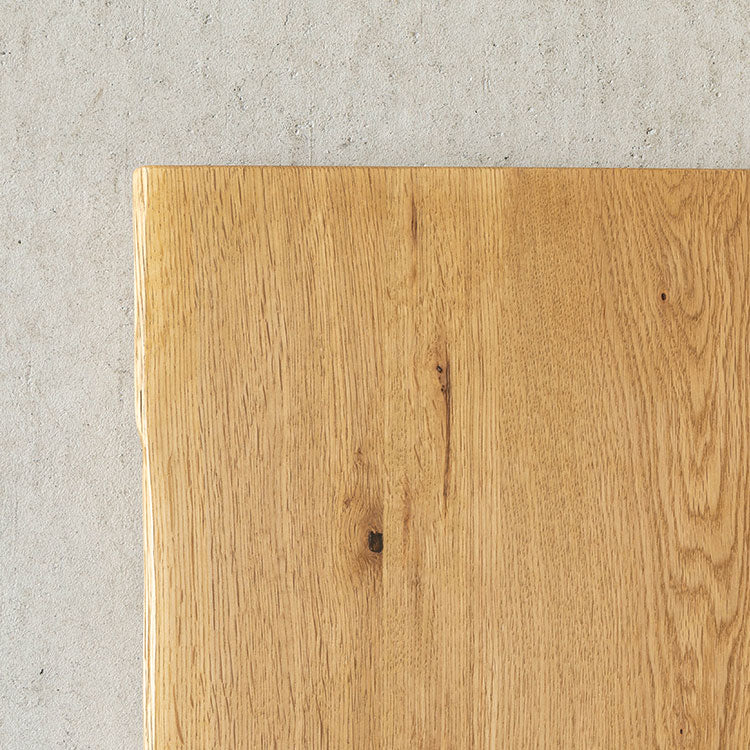 3.5cm ライブエッジ] ミース テーブル | 家具・インテリア通販サイト