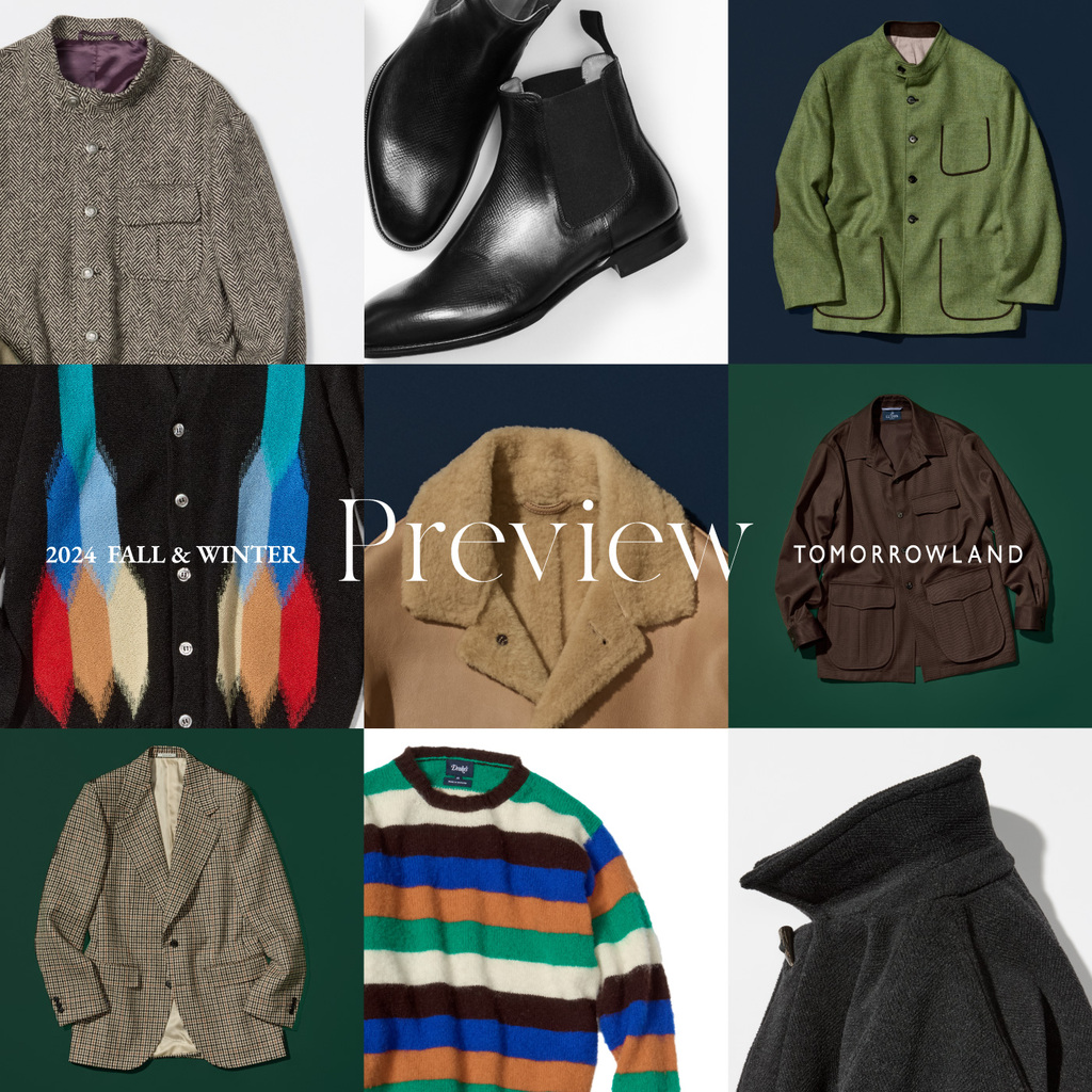 TOMORROWLAND 2024 Fall & Winter Preview | トゥモローランド 公式通販