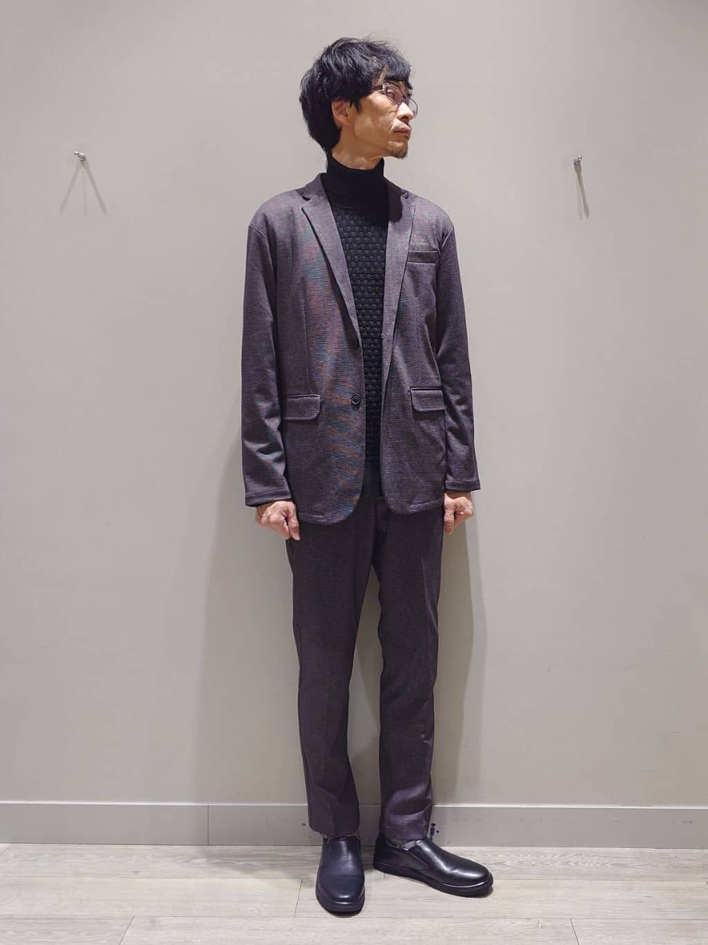 新型/上下2点セット】ポンチ セットアップ/スーツ ジャケット