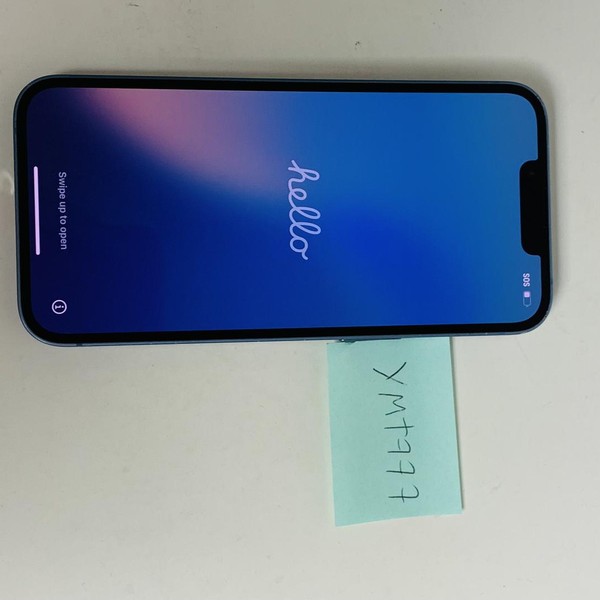 Apple iPhone 14 - Unlocked, 128GB, Blue, A2649 - LABX70190 - Swappa