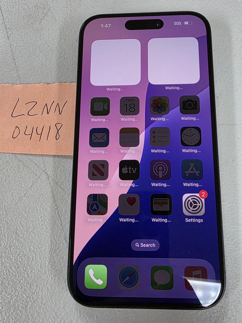 Apple iPhone 15 Pro - Unlocked, 256GB, Blue, A2848 - LZNN04418