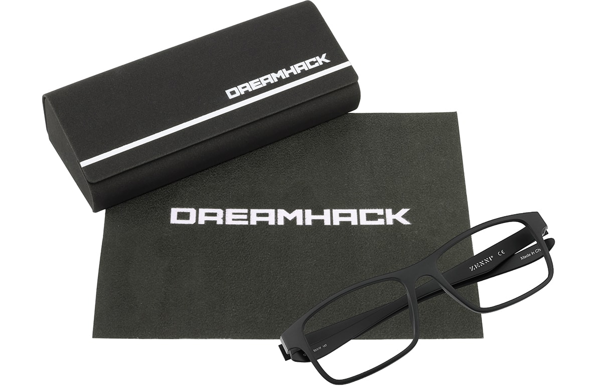 Black OptiFlex®: DreamHack 2024 Edition Glasses #1211721 | Zenni