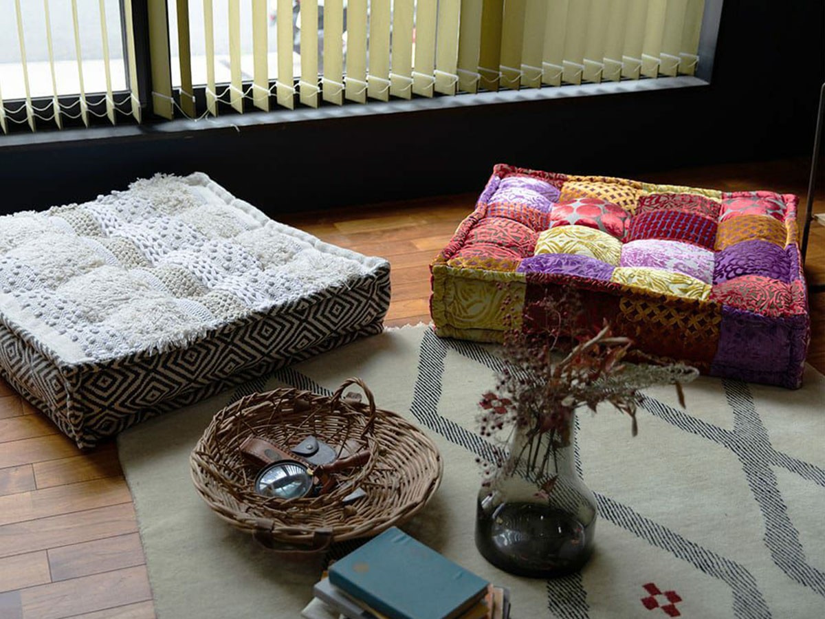 a.depeche block multi zabu ottoman / アデペシュ ブロックマルチ