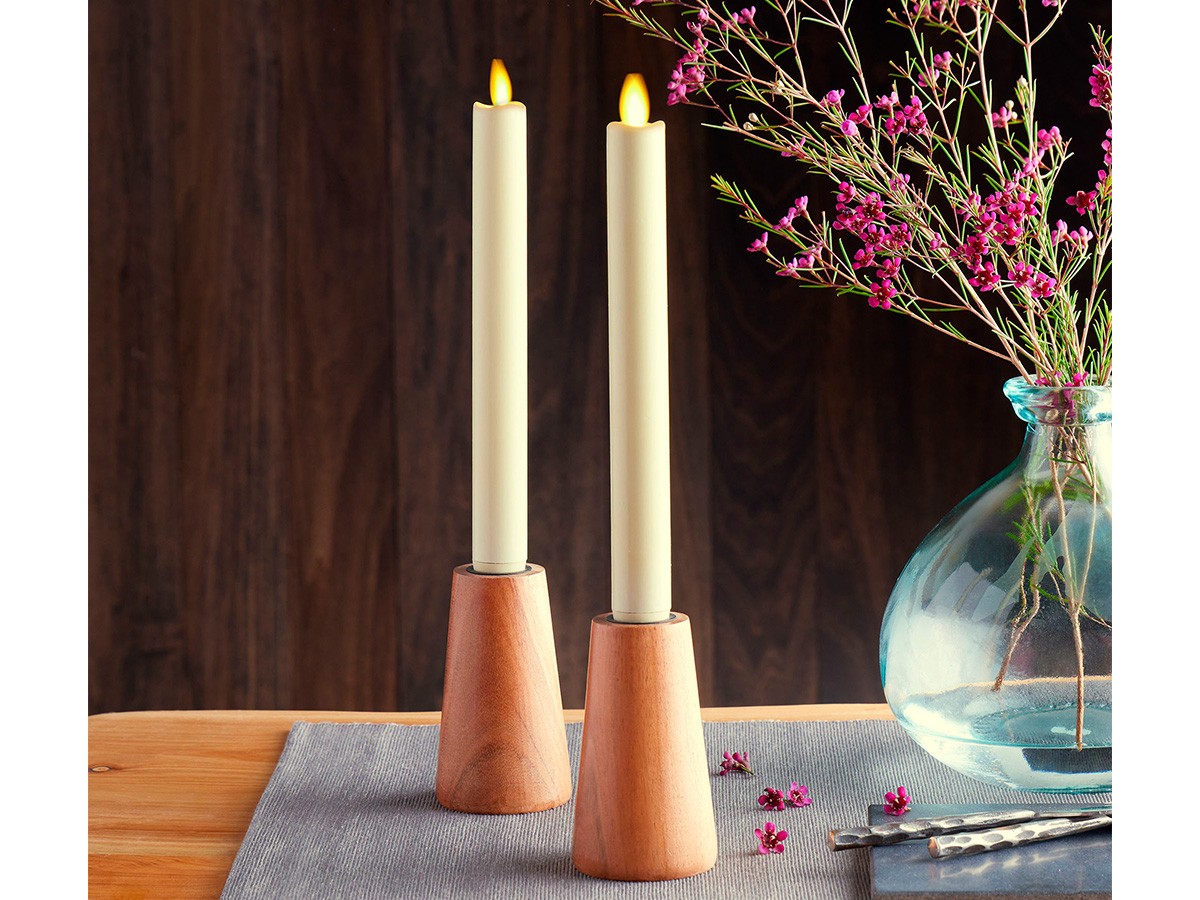 LUMINARA TAPER LED CANDLE / ルミナラ テーパー LEDキャンドル 2本