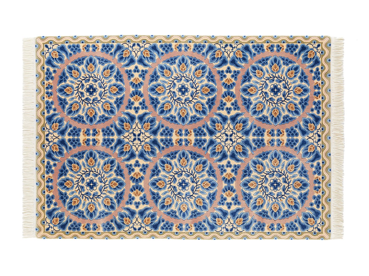 山形緞通 CLASSIC LINE ebikazura hosoge / やまがただんつう 古典