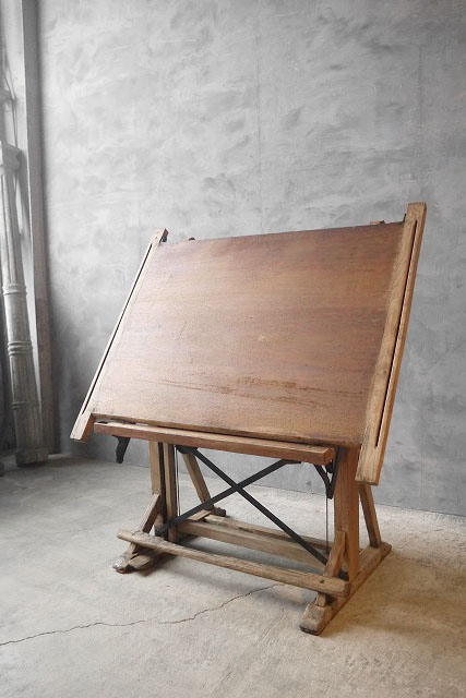 アンティーク ドラフティング テーブル - FRANCEANTIQUE_STAGE