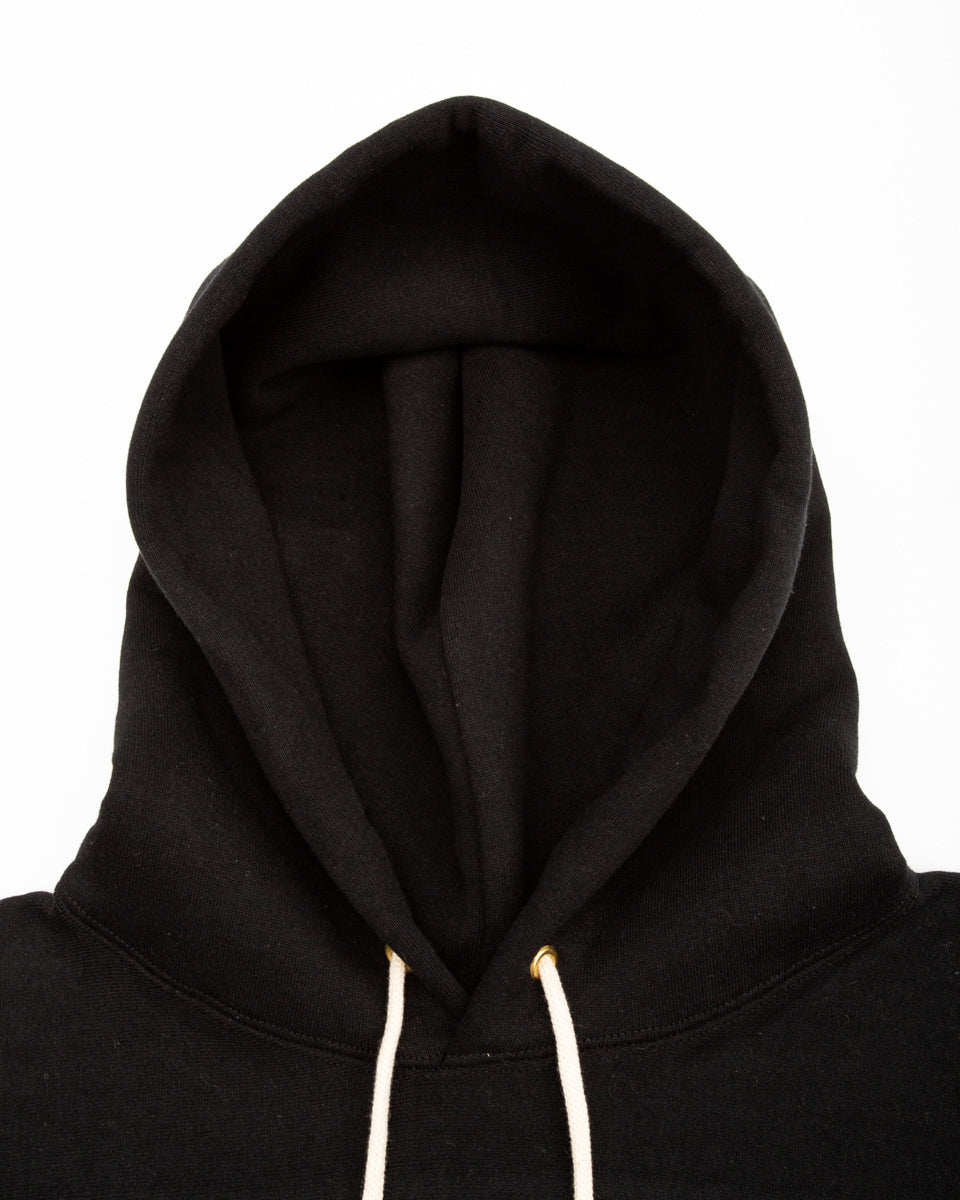 Warehouse Lot 484 Reverse Weave Loopwheel Pullover Hoodie - Black
