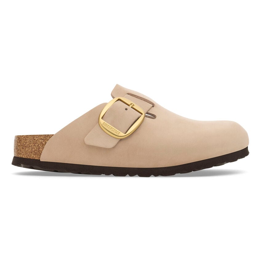 Women's Birkenstock Boston Big Buckle – Sandcastle - Stan's Shoes