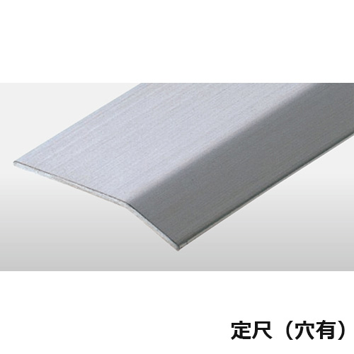 金物 D332 ヒナカ 床金物 じゅうたん押え への字 ステンレス 穴有 定尺