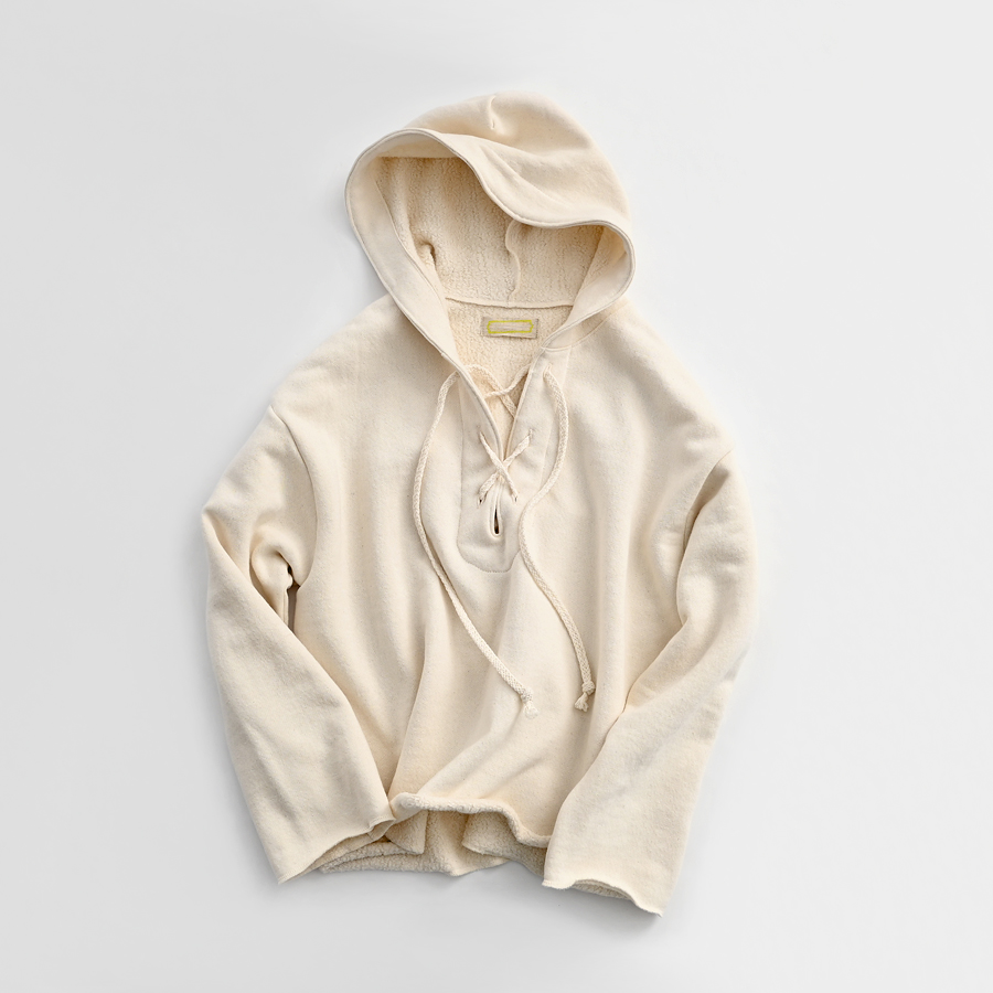 Ohh! (オー) レースアップ・スウェットパーカー