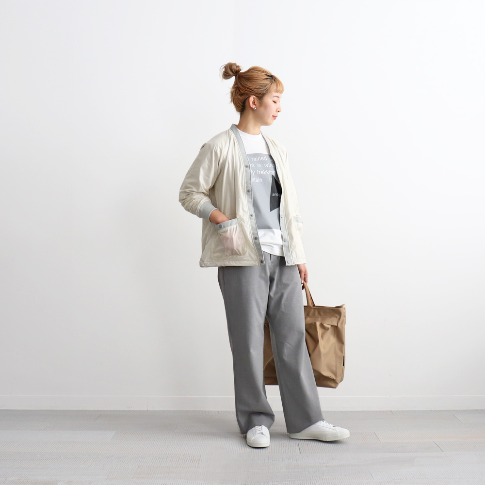 and wander(アンドワンダー) covered rip cardigan | STRATO BLOG