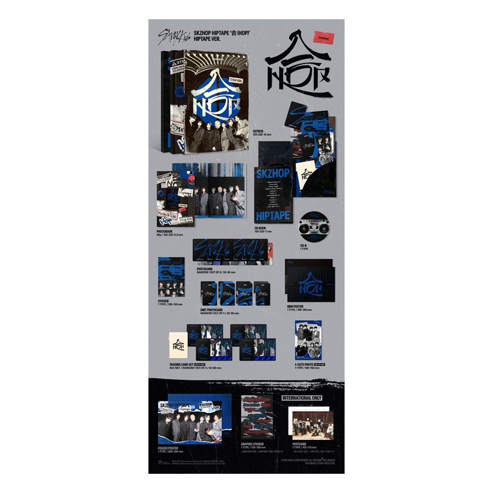 HOP (HIPTAPE VER.) - Stray Kids 스트레이 키즈 Official Store