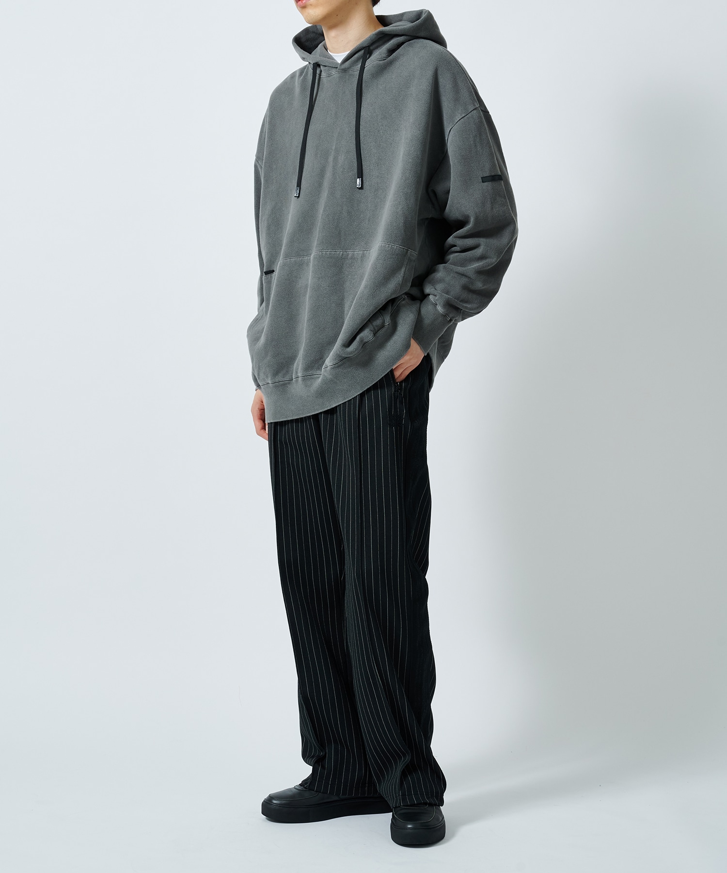 別注 〉Track Pant - Poly Jq / Braiding | NEEDLES