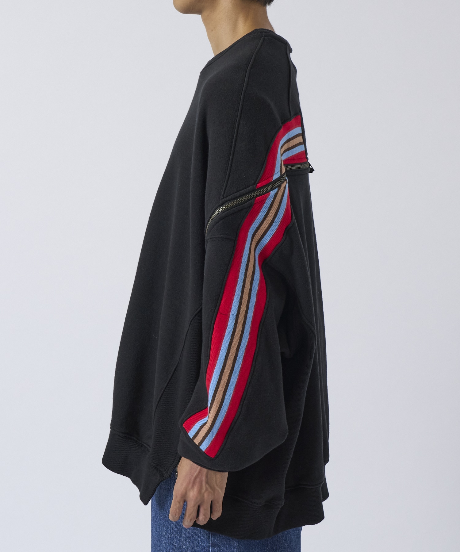 ZIPPER RIB SWEAT | FACETASM