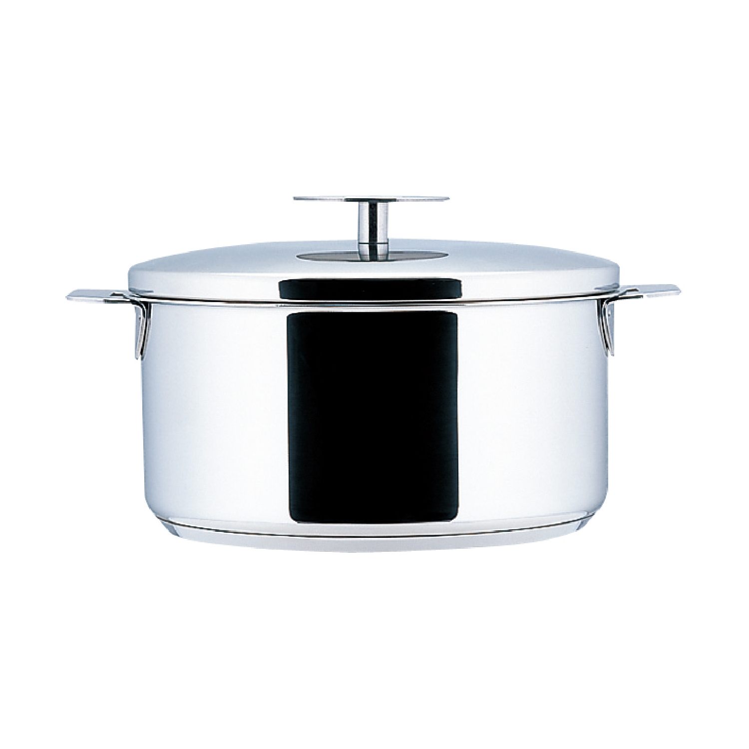 CRISTEL/グラフィット 深鍋 18cm -収納性抜群！ハンドル着脱式の