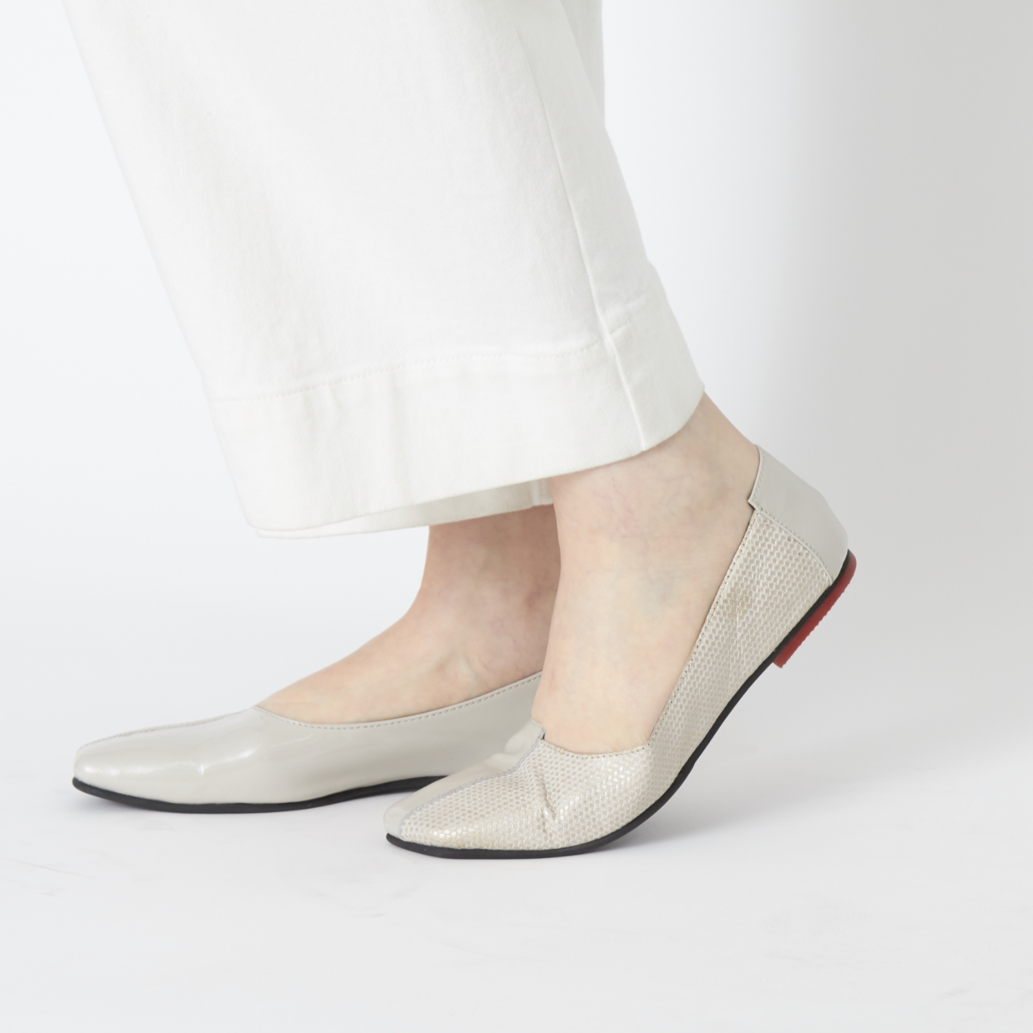 yuko imanishi＋/プレミアムソフトフラットシューズ ASAHI -幅広足も